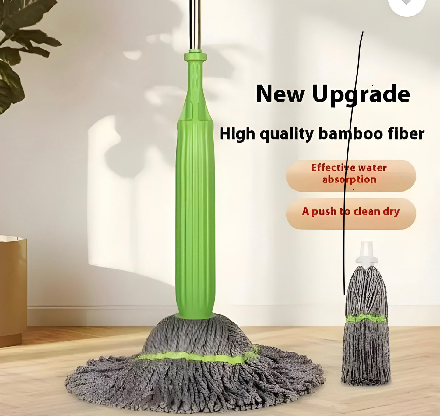 Self-twisting Water Rotating Mop